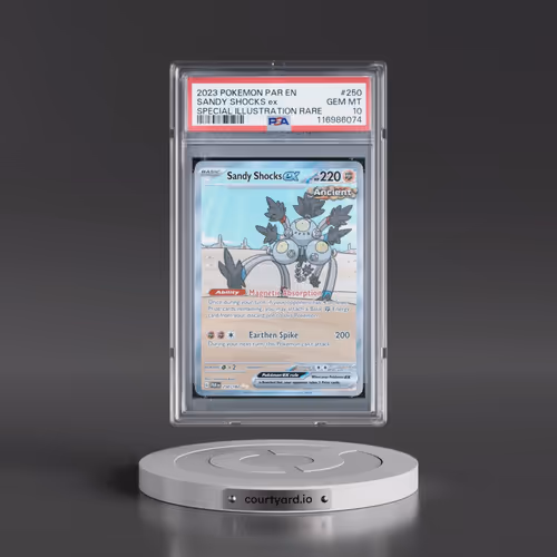 2023 Pokémon Par EN-Paradox Rift #250 Sandy Shocks EX - Holo Special Illustration Rare (PSA 10 GEM M