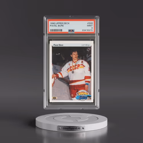 1990 Upper Deck #526 Pavel Bure (PSA 9 MINT)