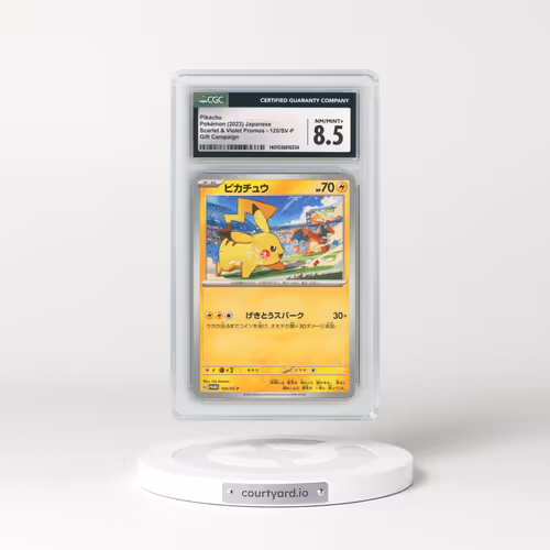2009 Supreme Victors #120/147 Pikachu - Gym Event Campaign (CGC 8.5 NM-MT+)