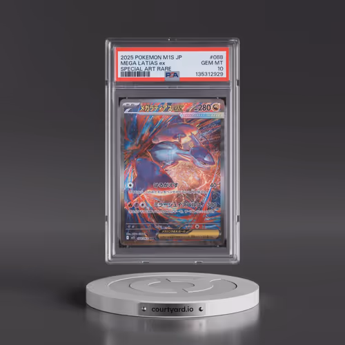 2025 Pokémon M1s-Mega Symphonia #088 Mega Latias EX - Holo Special Art Rare (PSA 10 GEM MINT)