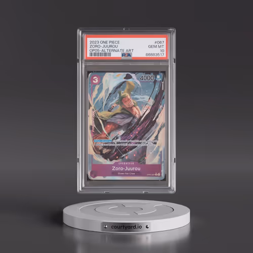 2023 One Piece Awakening of the New Era #067 Zoro-Juurou - Alternate Art (PSA 10 GEM MINT)