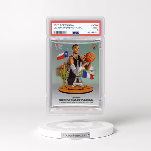 2023 Topps Now #VW4 Victor Wembanyama (PSA 9 MINT)