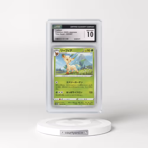 2022 Time Gazer #003/067 Leafeon (CGC 10 GEM MINT)