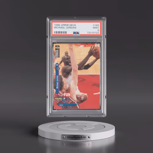 1998 Upper Deck #169 Michael Jordan (PSA 9 MINT)