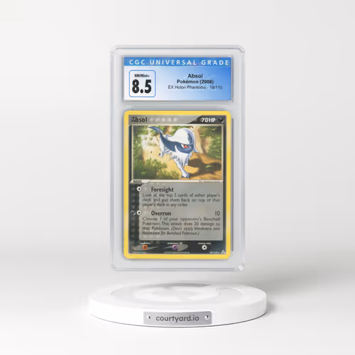 2006 EX Holon Phantoms #18/110 Absol (CGC 8.5 NM-MT+)