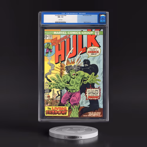 Incredible Hulk #184 CGC 9.6 White Pages (Marvel Comics, 2/75) - Universal