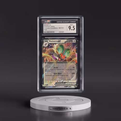 2025 Prismatic Evolutions - PRE EN #091/131 Noivern ex - Holo (CGC 9.5 MINT+)