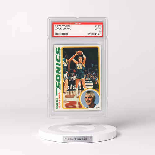 1978 Topps #117 Jack Sikma (PSA 9 MINT)