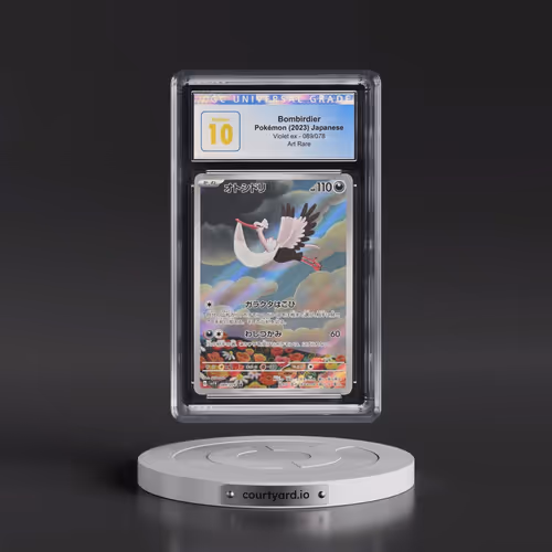 2023 Violet ex #089/078 Bombirdier - Art Rare (CGC 10 PRISTINE)