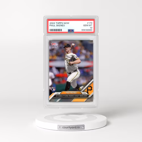 2024 Topps Now #179 Paul Skenes (PSA 10 GEM MINT)