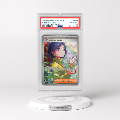 2023 Pokémon Sv3a-Raging Surf #089 Parasol Lady - Special Art Rare (PSA 10 GEM MINT)