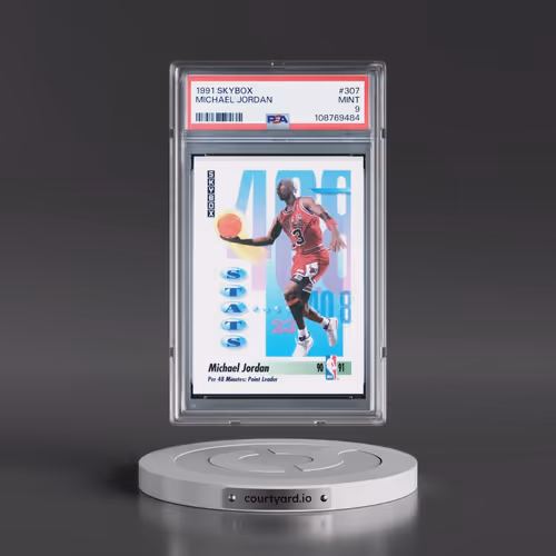 1991 Skybox #307 Michael Jordan (PSA 9 MINT)