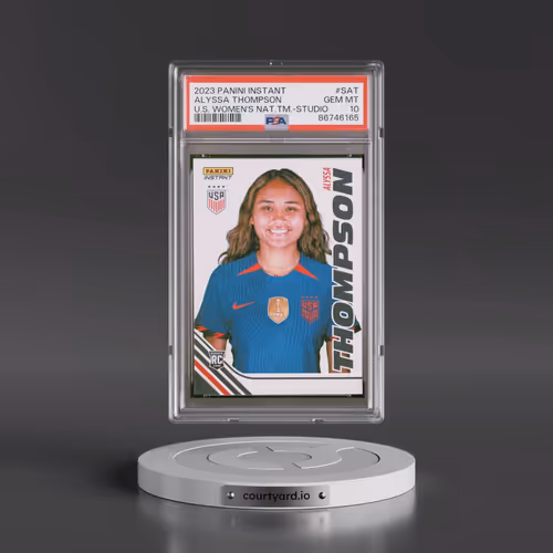 2023 Panini Instant US Women's National Team-Studio #SAT Alyssa Thompson (PSA 10 GEM MINT)