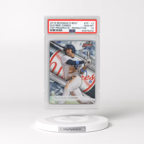 2016 Bowman's Best Top Prospects #TP-13 Gleyber Torres - Refractor (PSA 10 GEM MINT)