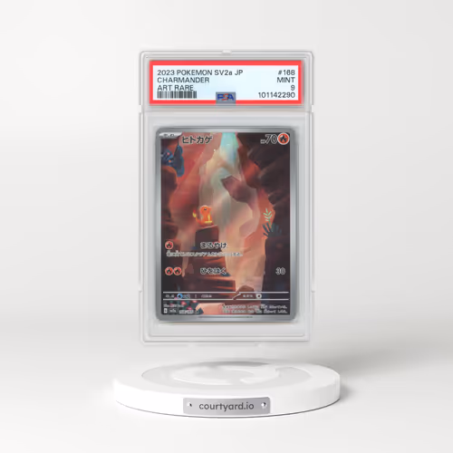 2023 Pokémon Sv2a-Pokemon 151 #168 Charmander - Art Rare (PSA 9 MINT)