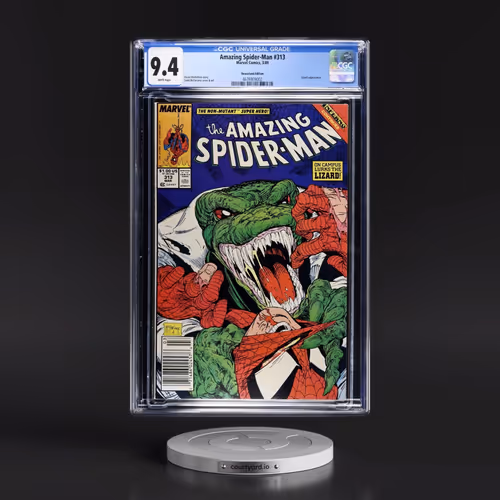Amazing Spider-Man #313 CGC 9.4 White Pages (Marvel Comics, 3/89) - Newsstand Edition Universal