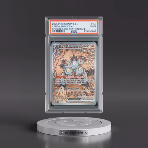 2025 Pokémon Pre EN-Prismatic Evolutions #159 Sandy Shocks EX - Holo Special Illustration Rare (PSA