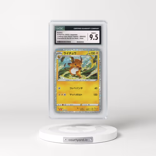 2023 Trading Card Game Classic - CLF, CLL, CLK #009/032 Raichu - Holo Charizard & Ho-Oh ex Deck - CL
