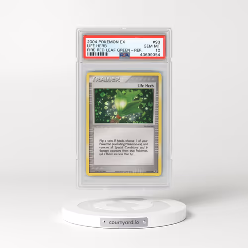 2004 Pokémon EX Fire Red & Leaf Green #93 Life Herb - Reverse Foil (PSA 10 GEM MINT)