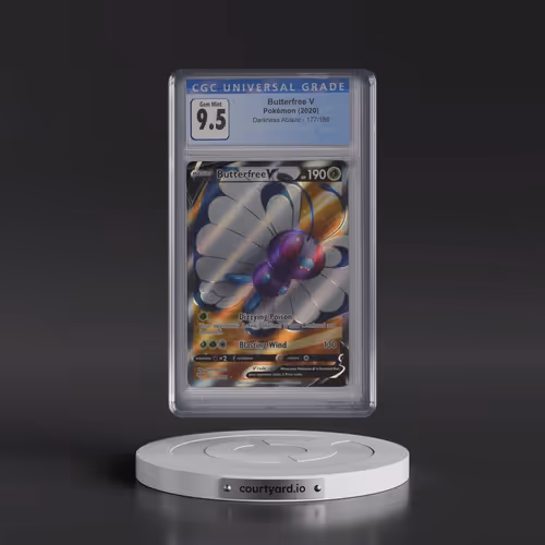 2020 Darkness Ablaze #177/189 Butterfree V - Ultra Rare Holo (CGC 10 GEM MINT)