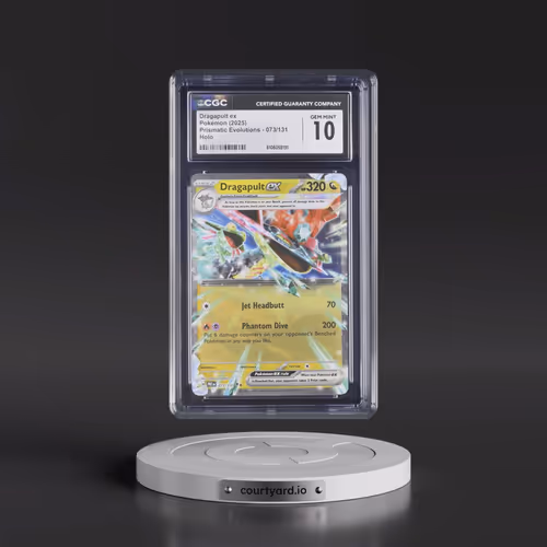 2025 Prismatic Evolutions - PRE EN #073/131 Dragapult ex - Holo (CGC 10 GEM MINT)
