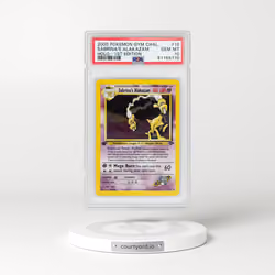 2000 Gym Challenge #16 Sabrina's Alakazam - 1st Edition Holo (PSA 10 GEM MINT)