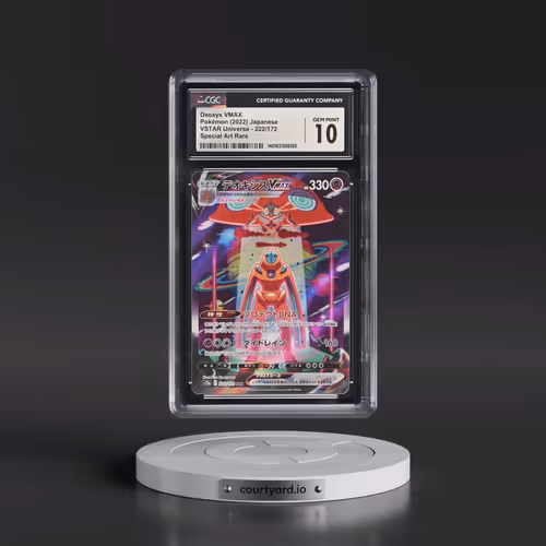 2022 VSTAR Universe #222/172 Deoxys VMAX - Special Art Rare Holo (CGC 10 GEM MINT)