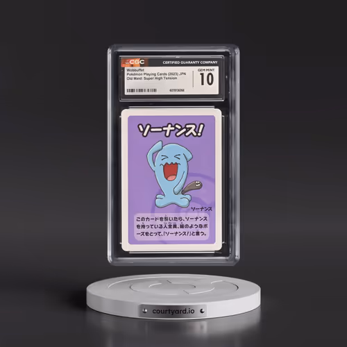 2023 Old Maid: Super High Tension Wobbuffet (CGC 10 GEM MINT)