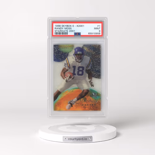 1998 Skybox E-X2001 Stardate 2001 #1 Randy Moss (PSA 9 MINT)