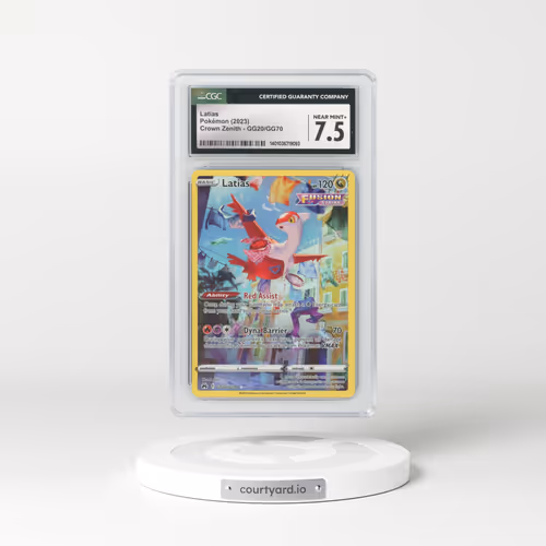 2022 Crown Zenith #GG20 Latias (CGC 7.5 NM+)