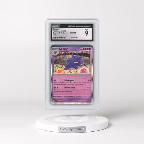 2023 Scarlet & Violet 151 - MEW EN #094/165 Gengar - Holo (CGC 9 MINT)