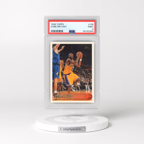 1996 Topps #138 Kobe Bryant (PSA 9 MINT)