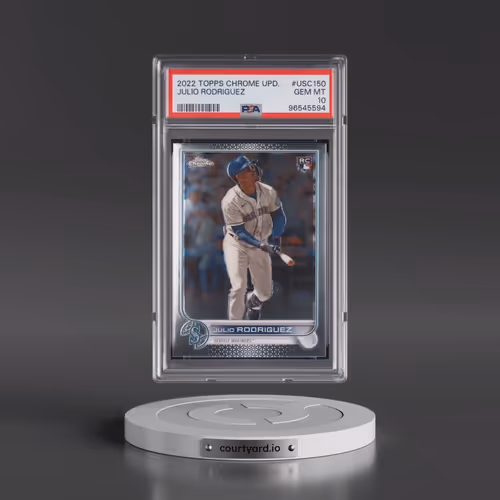 2022 Topps Chrome Update #USC150 Julio Rodriguez (PSA 10 GEM MINT)
