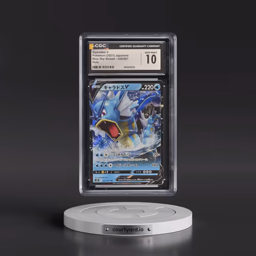 2021 Blue Sky Stream #020/067 Gyarados V - Holo (CGC 10 GEM MINT)