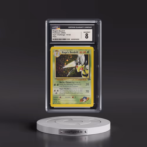 2000 Gym Challenge #9/132 Koga's Beedrill - Holo (CGC 8 NM-MT)