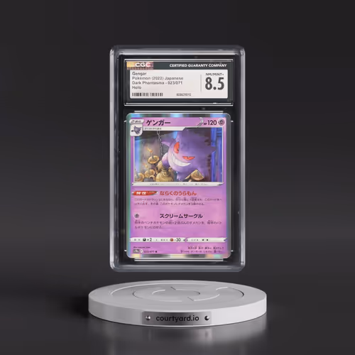 2021 Dark Phantasma #023/071 Gengar - Holo (CGC 8.5 NM-MT+)