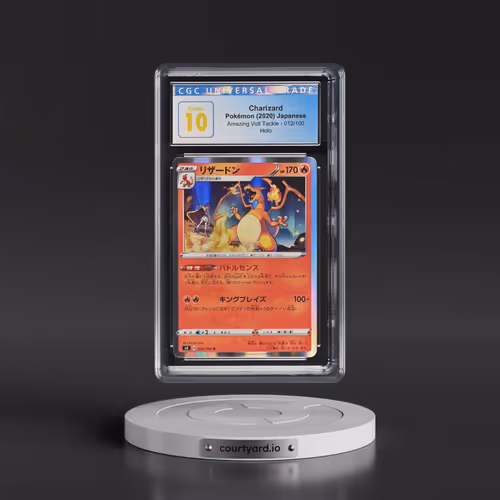 2020 Amazing Volt Tackle #012/100 Charizard - Holo (CGC 10 PRISTINE)