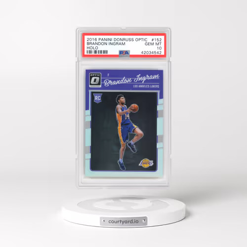 2016 Panini Donruss Optic #152 Brandon Ingram - Holo (PSA 10 GEM MINT)