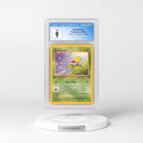 1999 Jungle #49 Bellsprout - 1st Edition (CGC 9 MINT)