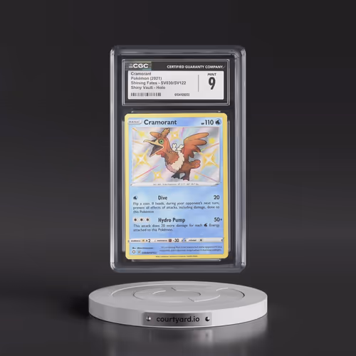 2021 Shining Fates #SV030/SV122 Cramorant - Shiny Vault Holo (CGC 9 MINT)