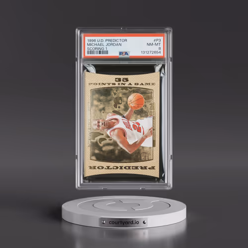 1996 Upper Deck Predictor Scoring 1 #P3 Michael Jordan (PSA 8 NM-MT)