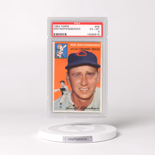 1954 Topps #46 Ken Raffensberger (PSA 6 EX-MT)