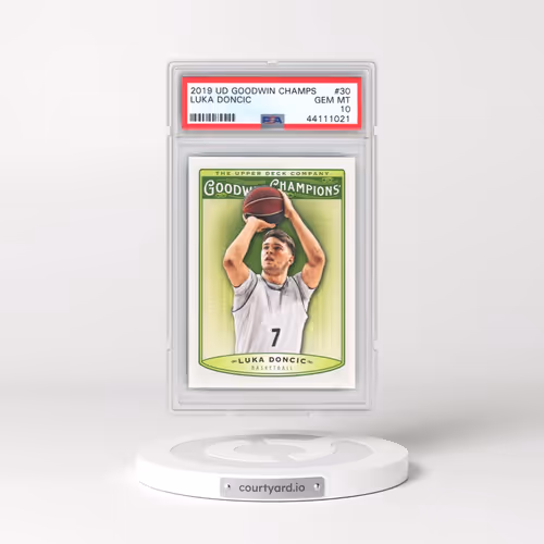 2019 Upper Deck Goodwin Champions #30 Luka Doncic (PSA 10 GEM MINT)