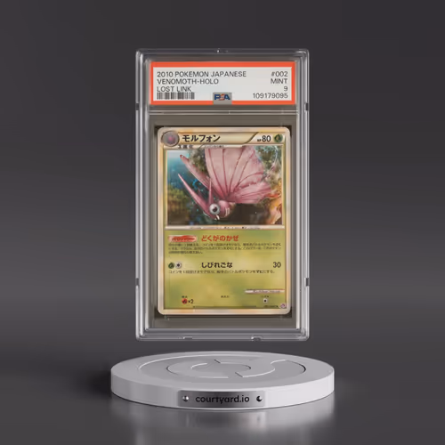 2010 Pokémon Lost Link #002 Venomoth - Holo (PSA 9 MINT)