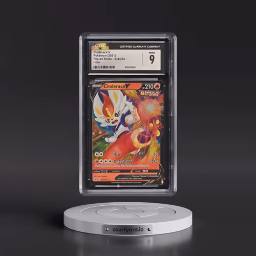 2019 Fusion Strike #044/264 Cinderace V - Holo (CGC 9 MINT)