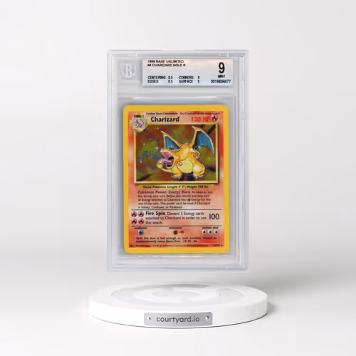 1999 Base Set #4 Charizard - Holo (BGS 9 MINT)