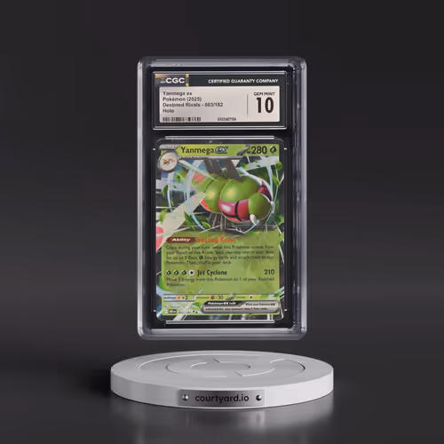 2025 Destined Rivals - DRI EN #003/182 Yanmega ex - Holo (CGC 10 GEM MINT)