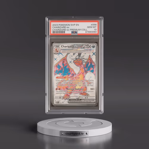 2023 Pokémon Svp EN-SV Black Star Promo #056 Charizard EX - Holo Charizard EX Premium Collection (PS