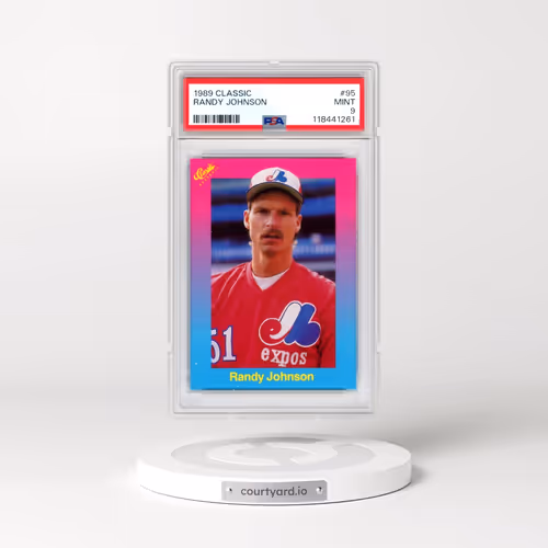 1989 Classic #95 Randy Johnson (PSA 9 MINT)