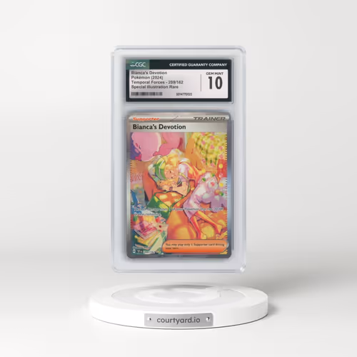2023 Temporal Forces - TEF EN #209/162 Bianca's Devotion - Special Illustration Rare (CGC 10 GEM MINT)